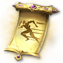 Major Running Scroll