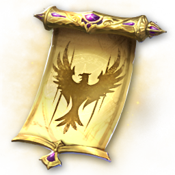 Major Courage Scroll
