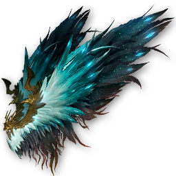 Blue Lightning Wings