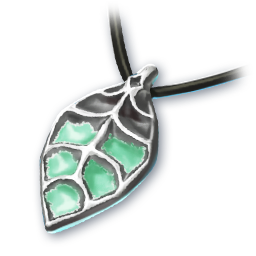 Large Green Leaf (Skin: Necklace)