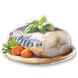 Steamed Fish (Engraved)