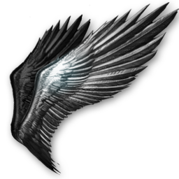 Warrior Wings (Engraved)