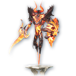Statue: Fire Spirit (Engraved)