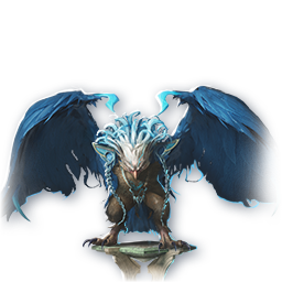 Statue: Monstrous Root Bird Orthros (Engraved)
