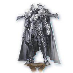 Statue: Silver Moon Asmodian Commander [Season 2] (Engraved)