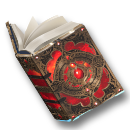 Dragon's Red Breath (Skin: Spellbook) (Engraved)