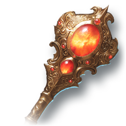 Dragon's Red Breath (Skin: Staff) (Engraved)