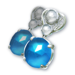 Azure Orb (Skin: Earrings) (Engraved)