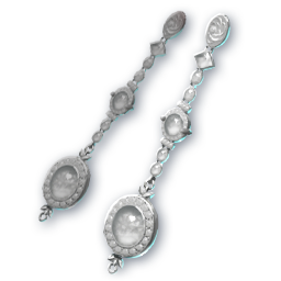 Silver Stream (Skin: Earrings) (Engraved)