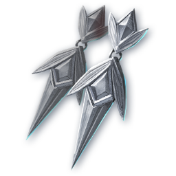 Silver Meteor (Skin: Earrings) (Engraved)