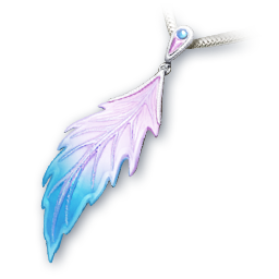 Odur's Feather (Skin: Necklace) (Engraved)