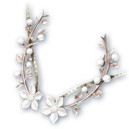 Breath of White Blossom (Skin: Necklace) (Engraved)