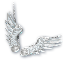 Silver Wings (Skin: Necklace) (Engraved)