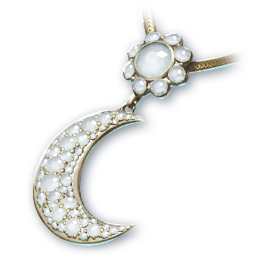 Silver Moon (Skin: Necklace) (Engraved)