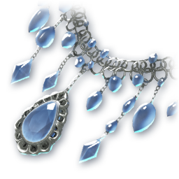 Silver Droplet (Skin: Necklace) (Engraved)