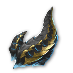 Sharp Balaur Horn (Engraved)