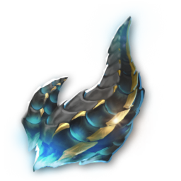 Refined Sturdy Balaur Horn (Engraved)