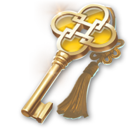 Yellow Lucky Pouch Key (Event)